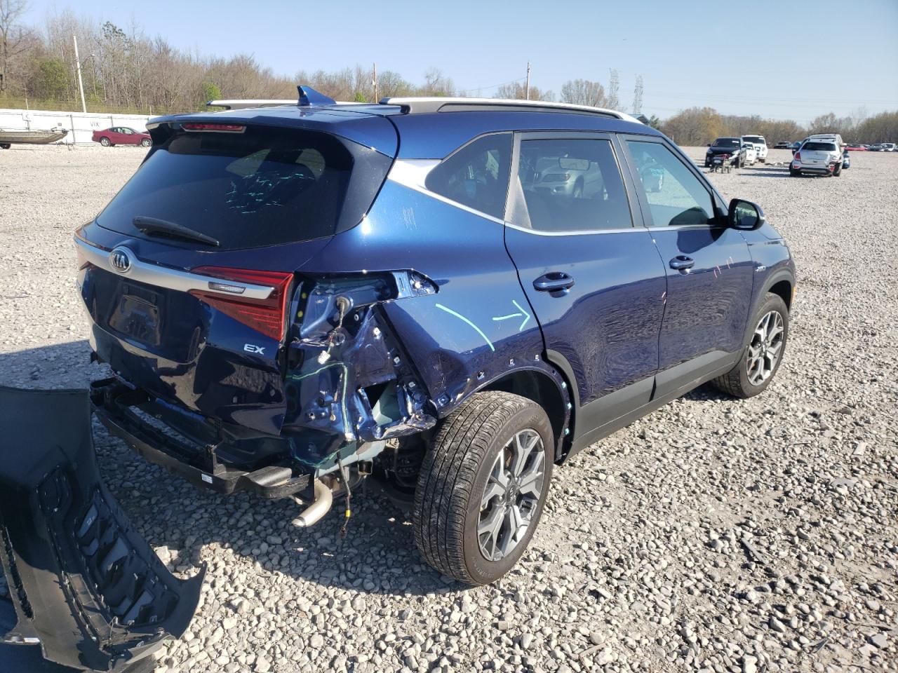 Photo 4 from auction – 2021 KIA SELTOS EX with VIN KNDERCAA9M7124267