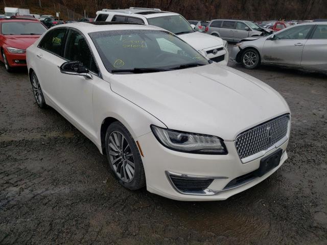 LINCOLN MKZ SELECT 2017 with VIN 3LN6L5D92HR608987 - Photo from auction