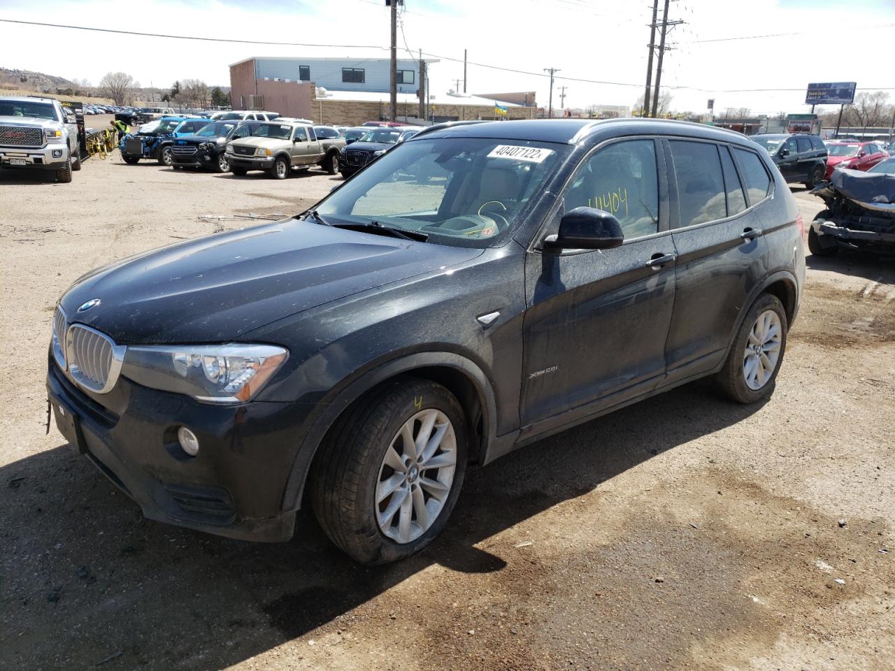 Photo 2 from auction – 2017 BMW X3 XDRIVE2 with VIN 5UXWX9C50H0T07907