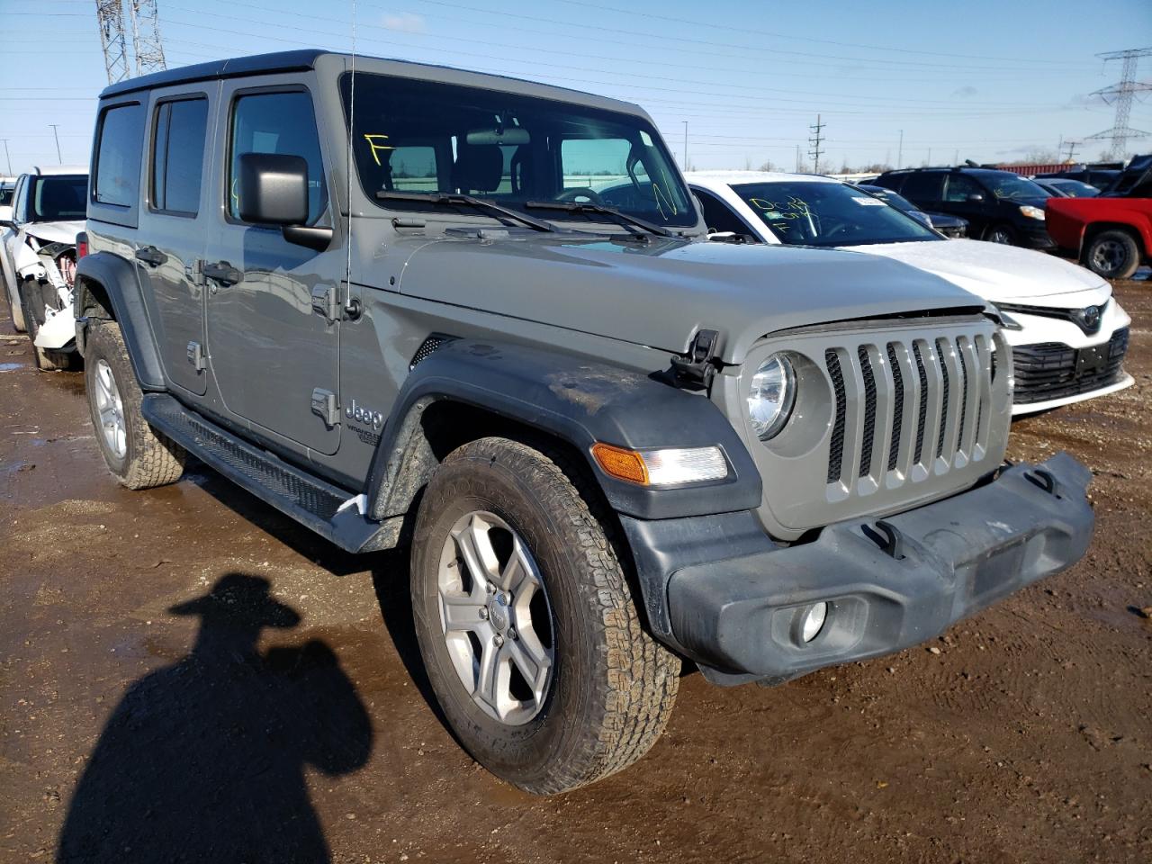 JEEP WRANGLER U 2018 with VIN 1C4HJXDN5JW206525 - Photo from auction