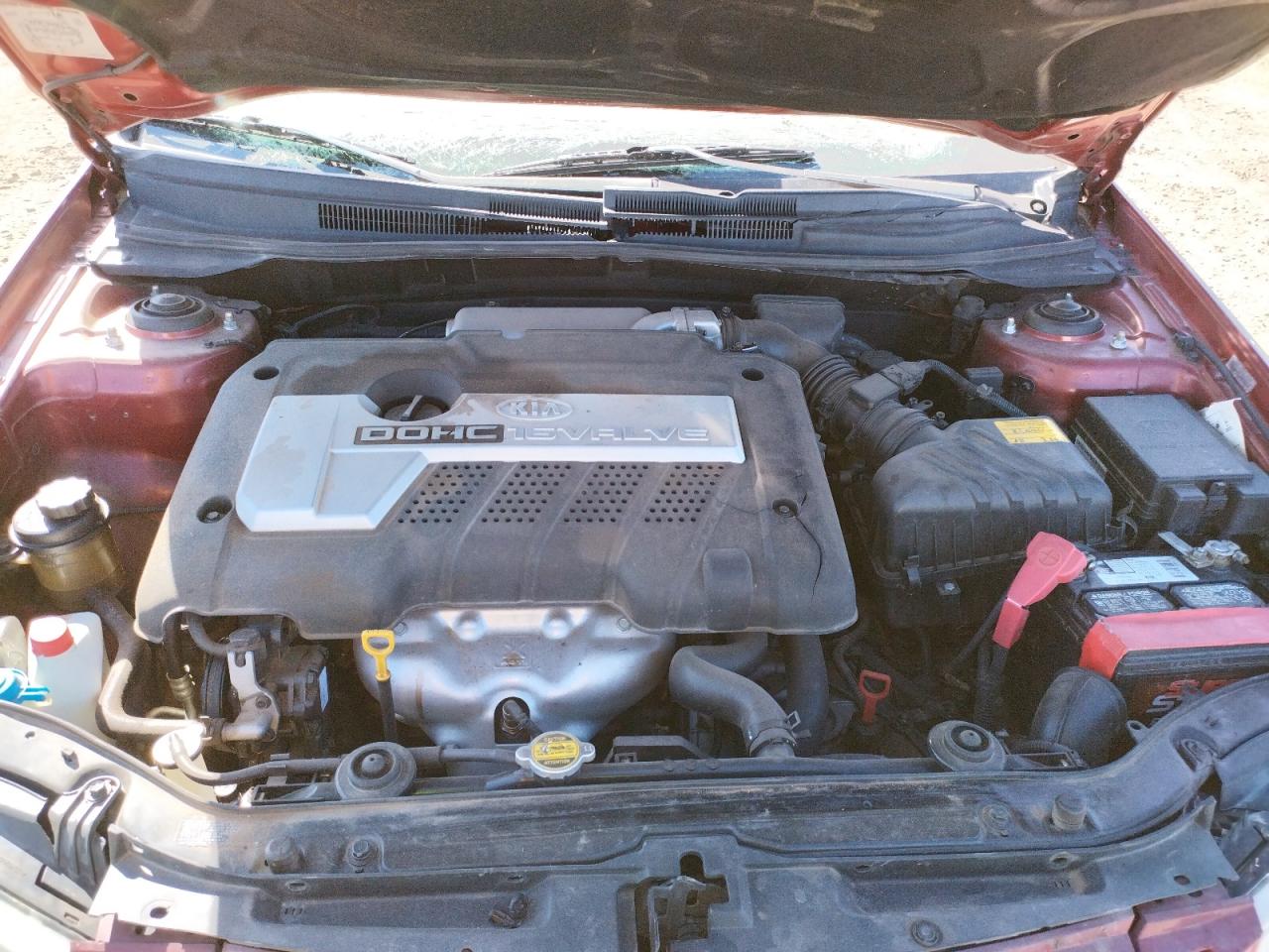 Photo 7 from auction – 2004 KIA SPECTRA LX with VIN KNAFE122545033484