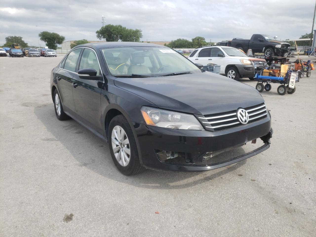 Photo 1 from auction – 2014 VOLKSWAGEN PASSAT SE with VIN 1VWBS7A3XEC078972