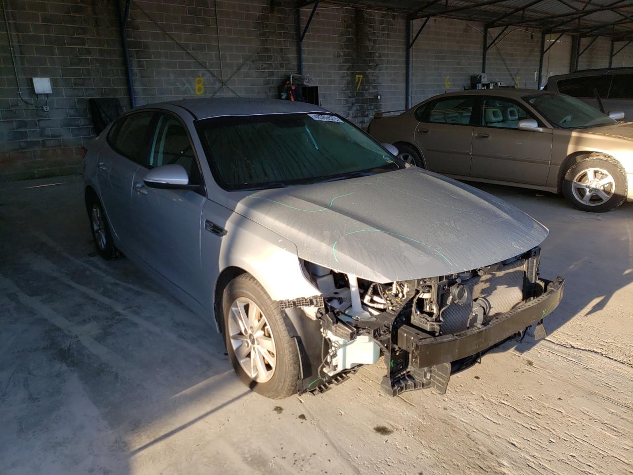KIA OPTIMA LX 2018 with VIN 5XXGT4L30JG234481 - Photo from auction