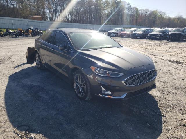FORD FUSION TIT 2019 with VIN 3FA6P0RU6KR139229 - Photo from auction