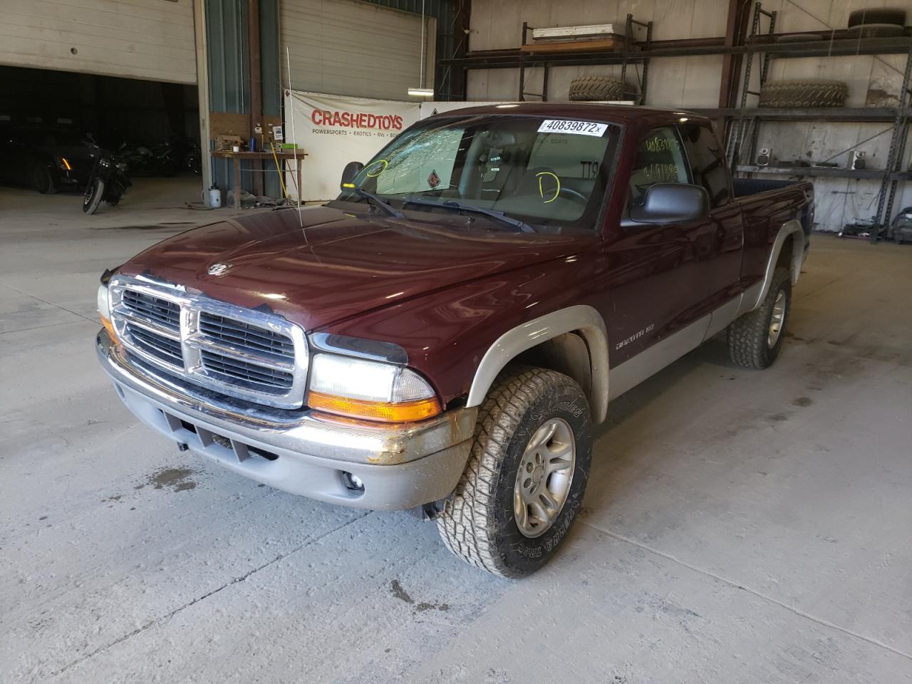 Photo 2 from auction – 2001 DODGE DAKOTA with VIN 1B7GG22N31S311409