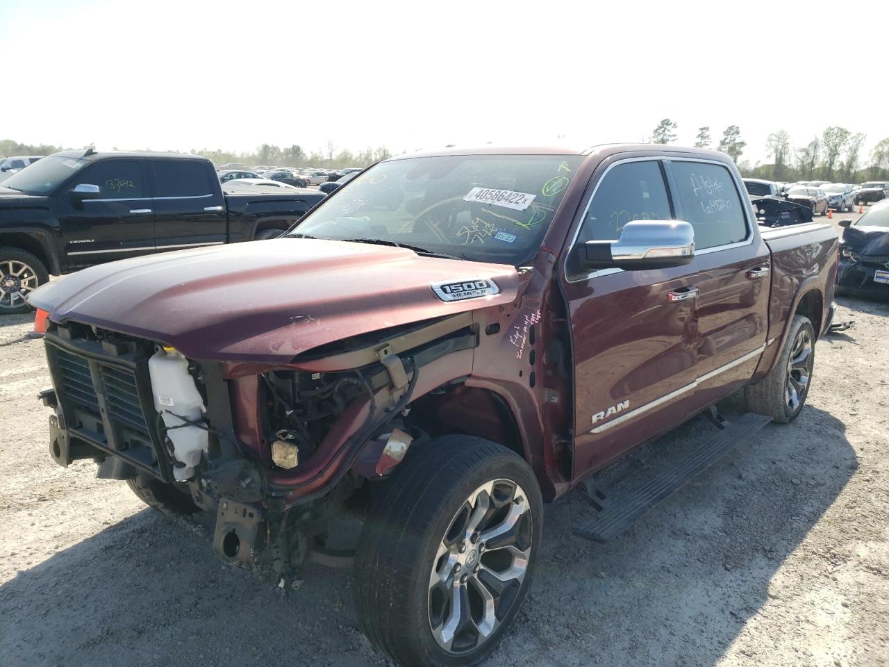 Photo 2 from auction – 2019 RAM 1500 LIMIT with VIN 1C6SRFHTXKN569743