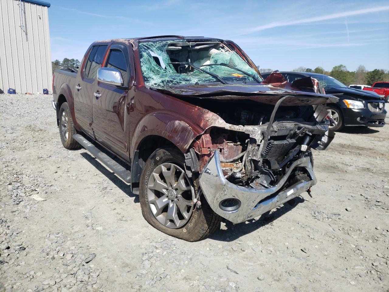 NISSAN FRONTIER S 2017 with VIN 1N6DD0ER5HN757906 - Photo from auction