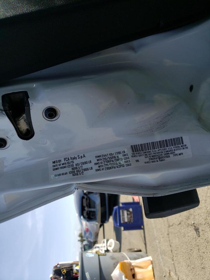 Photo 10 from auction – 2016 RAM PROMASTER with VIN ZFBERFAT2G6B32956