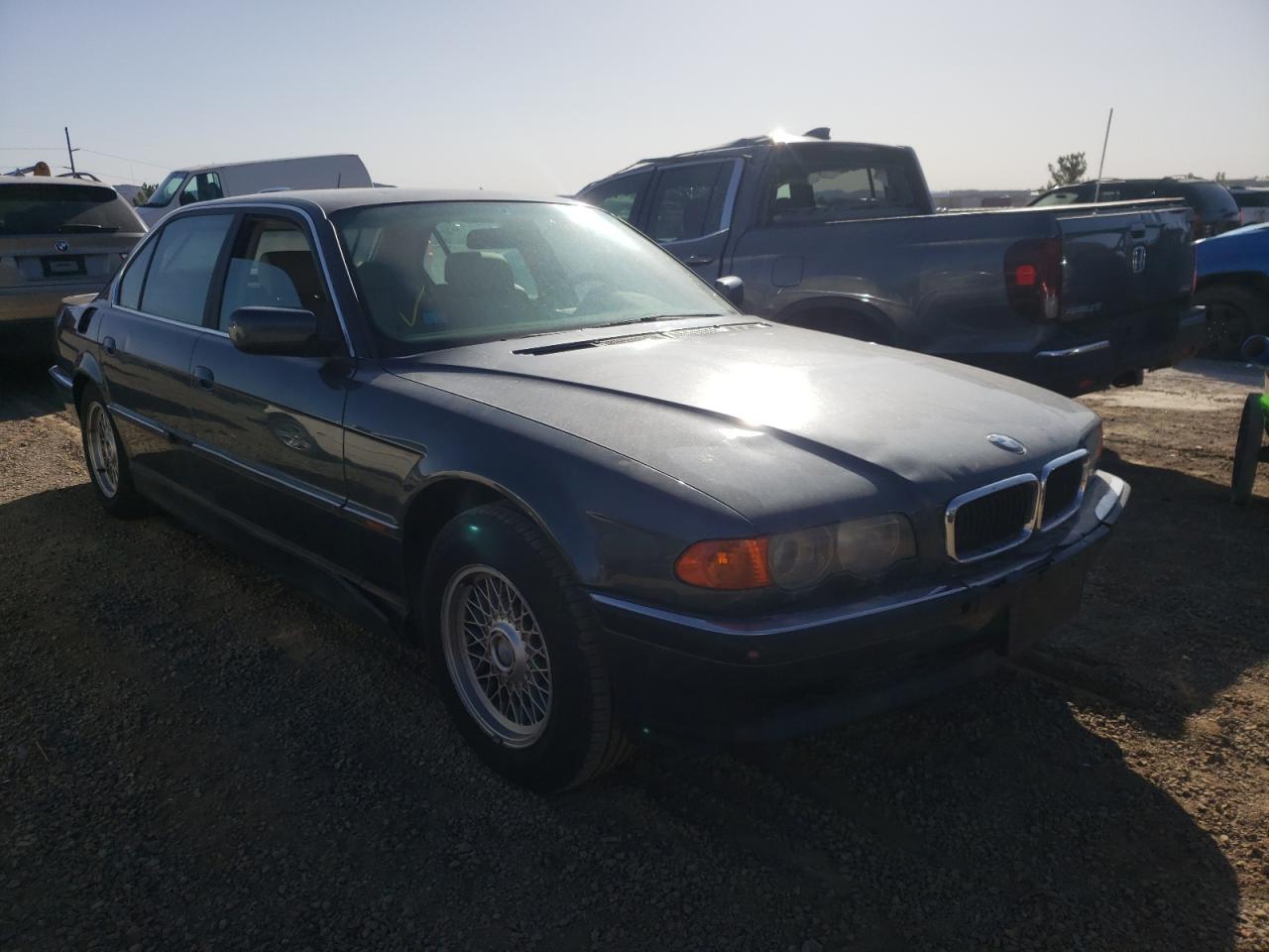 BMW 740 IL 1999 with VIN WBAGH8335XDP04237 - Photo from auction