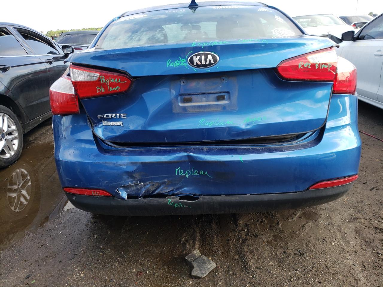 صورة رقم 9 من المزاد - 2014 KIA FORTE LX مع VIN KNAFX4A69E5069860