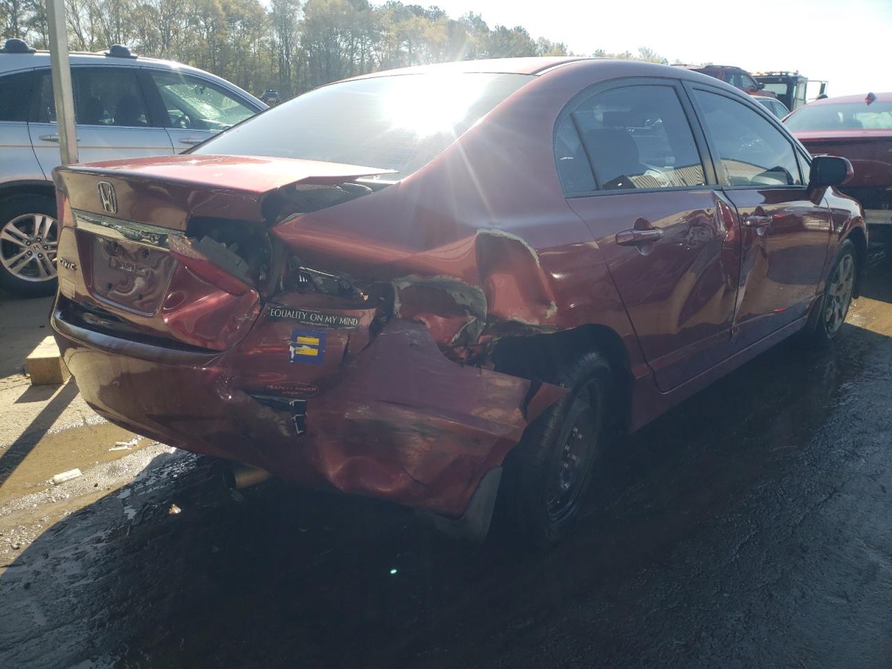 Photo 4 from auction – 2010 HONDA CIVIC with VIN 2HGFA1F55AH562250