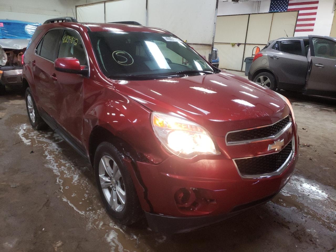 CHEVROLET EQUINOX LT 2011 with VIN 2CNALDEC5B6272779 - Photo from auction