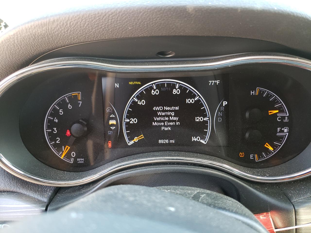 Photo 8 from auction – 2021 JEEP GRAND CHER with VIN 1C4RJFBG7MC563973