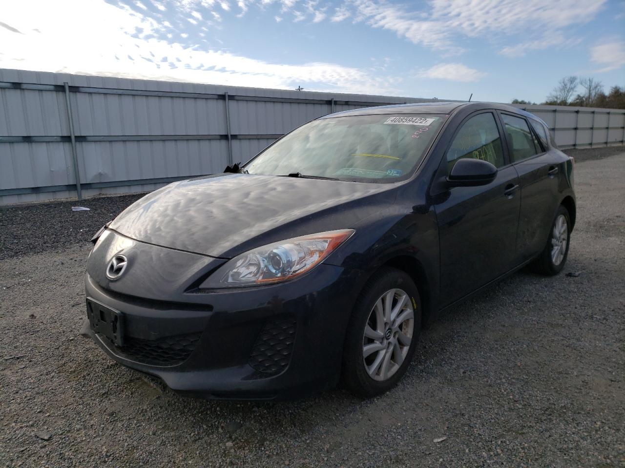 Photo 2 from auction – 2013 MAZDA 3 with VIN JM1BL1LP4D1819236