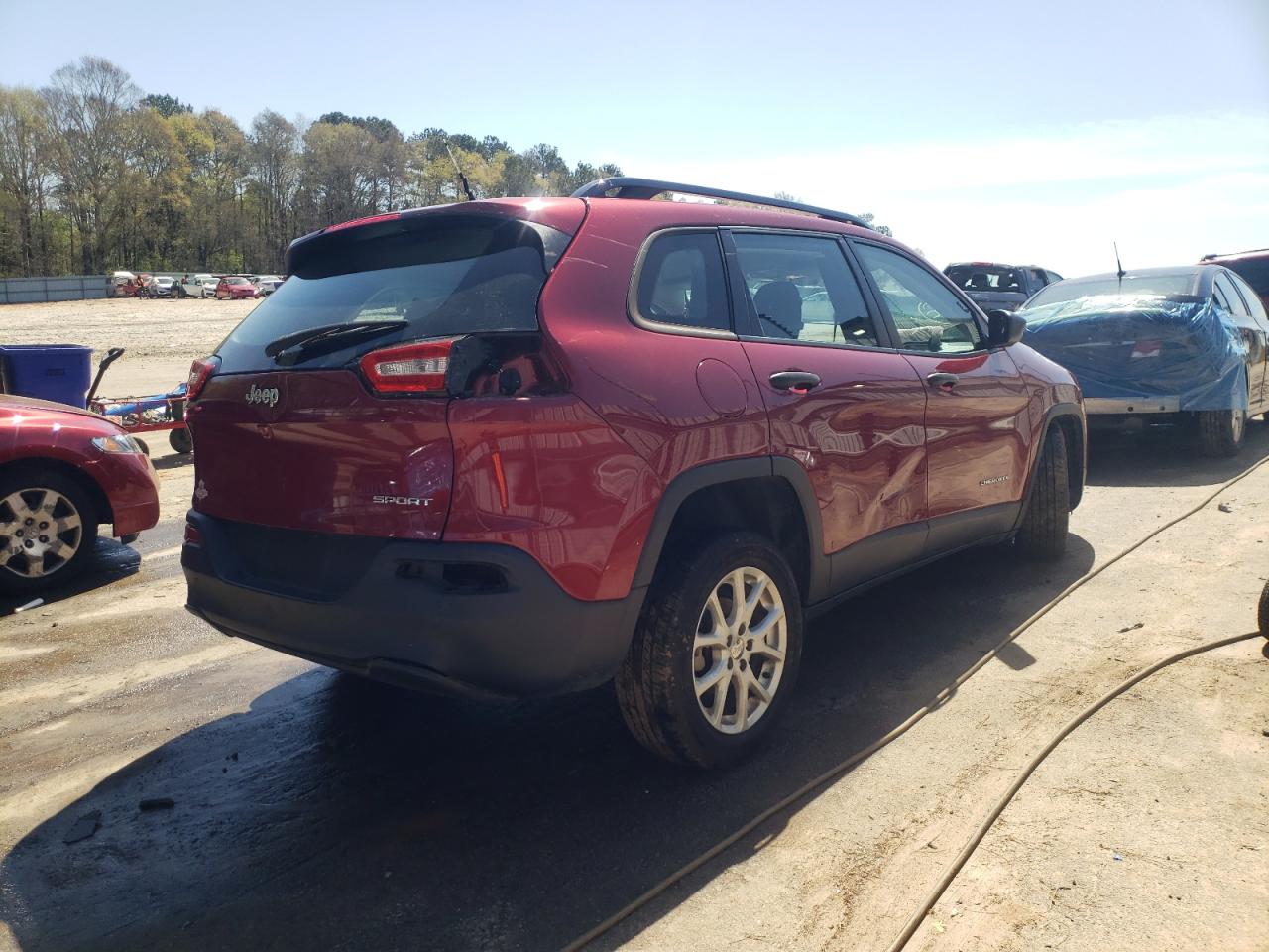 Photo 4 from auction – 2016 JEEP CHEROKEE S with VIN 1C4PJLABXGW135989