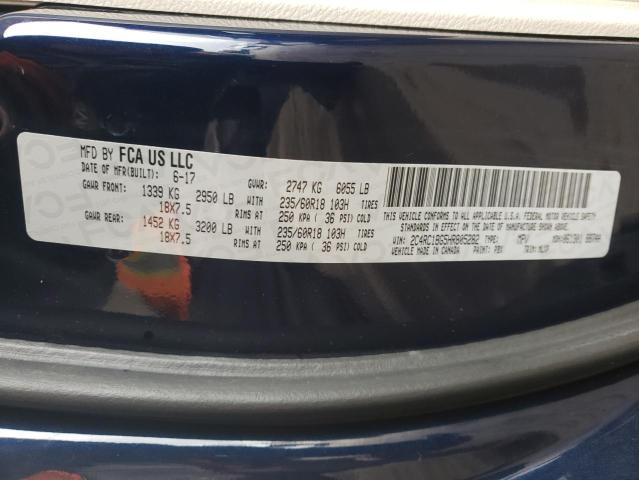 Photo 10 from auction – 2017 CHRYSLER PACIFICA T with VIN 2C4RC1BG5HR805282