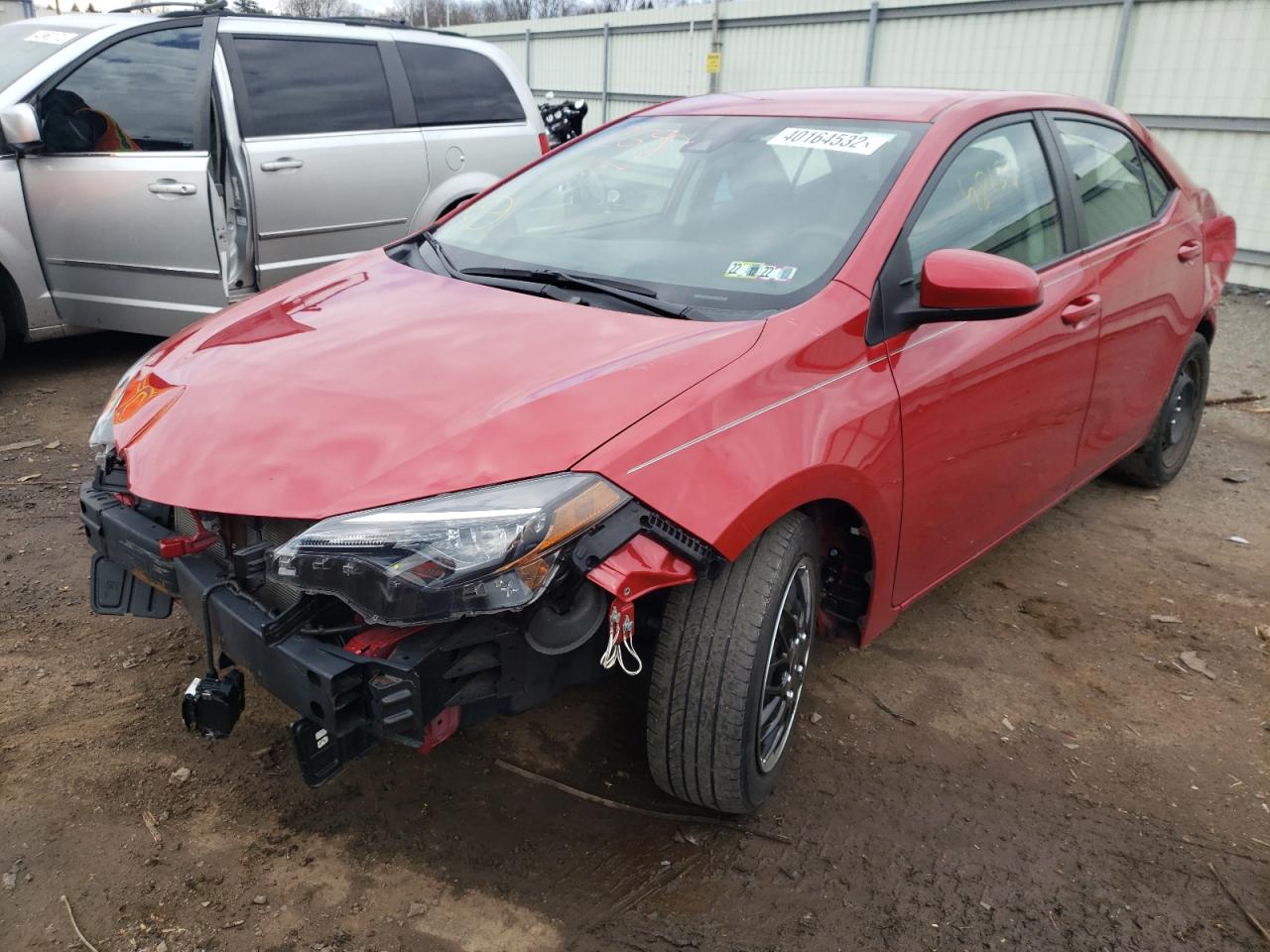 Photo 2 from auction – 2018 TOYOTA COROLLA L with VIN 2T1BURHE5JC076077