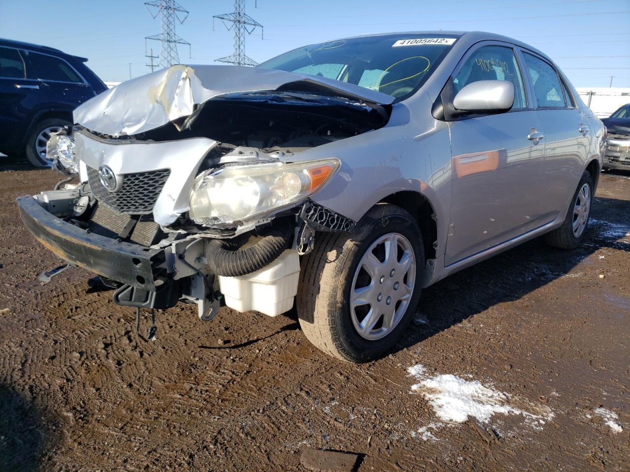 Photo 2 from auction – 2009 TOYOTA COROLLA BA with VIN JTDBL40E999083701