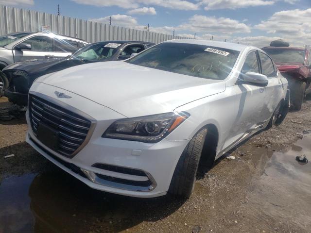 Photo 2 from auction – 2018 GENESIS G80 BASE with VIN KMHGN4JE5JU249448