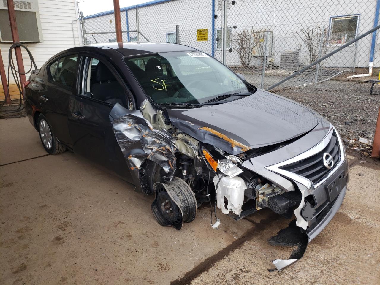 NISSAN VERSA S 2017 with VIN 3N1CN7AP1HL857903 - Photo from auction