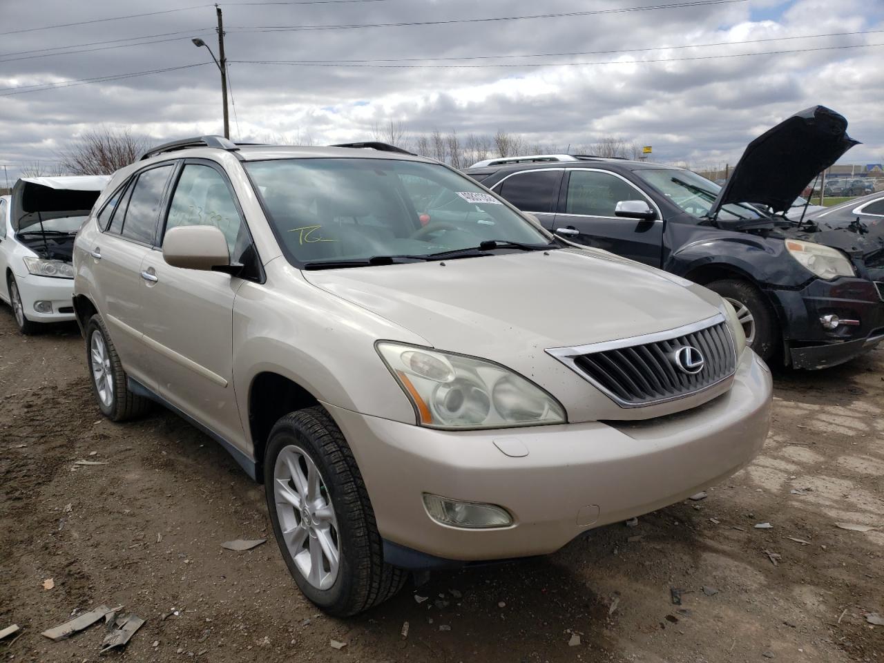 LEXUS RX 350 2008 with VIN 2T2HK31U38C080939 - Photo from auction