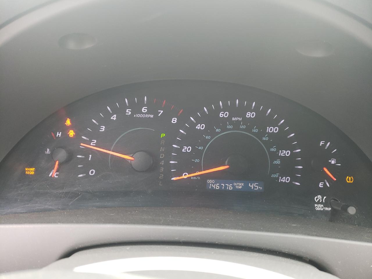 Photo 8 from auction – 2008 TOYOTA CAMRY CE with VIN 4T1BE46K68U217207