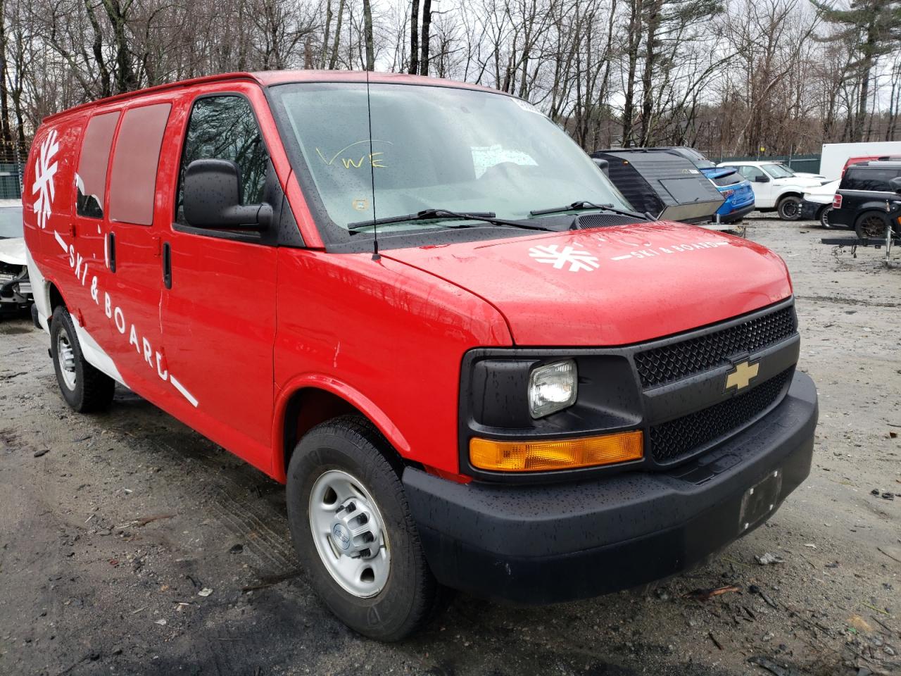 CHEVROLET EXPRESS G2 2016 with VIN 1GCWGAFF0G1337943 - Photo from auction