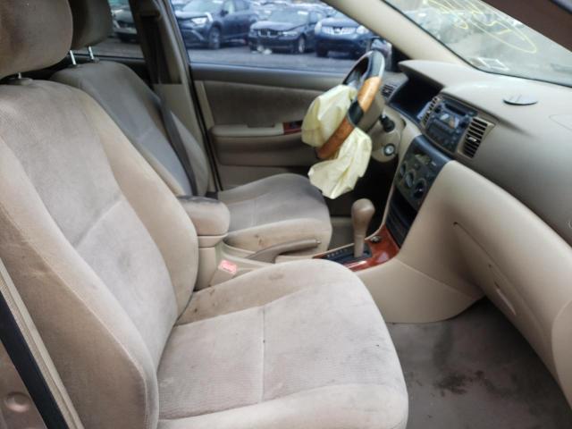 Photo 5 from auction – 2005 TOYOTA COROLLA with VIN 2T1BR32E25C363700