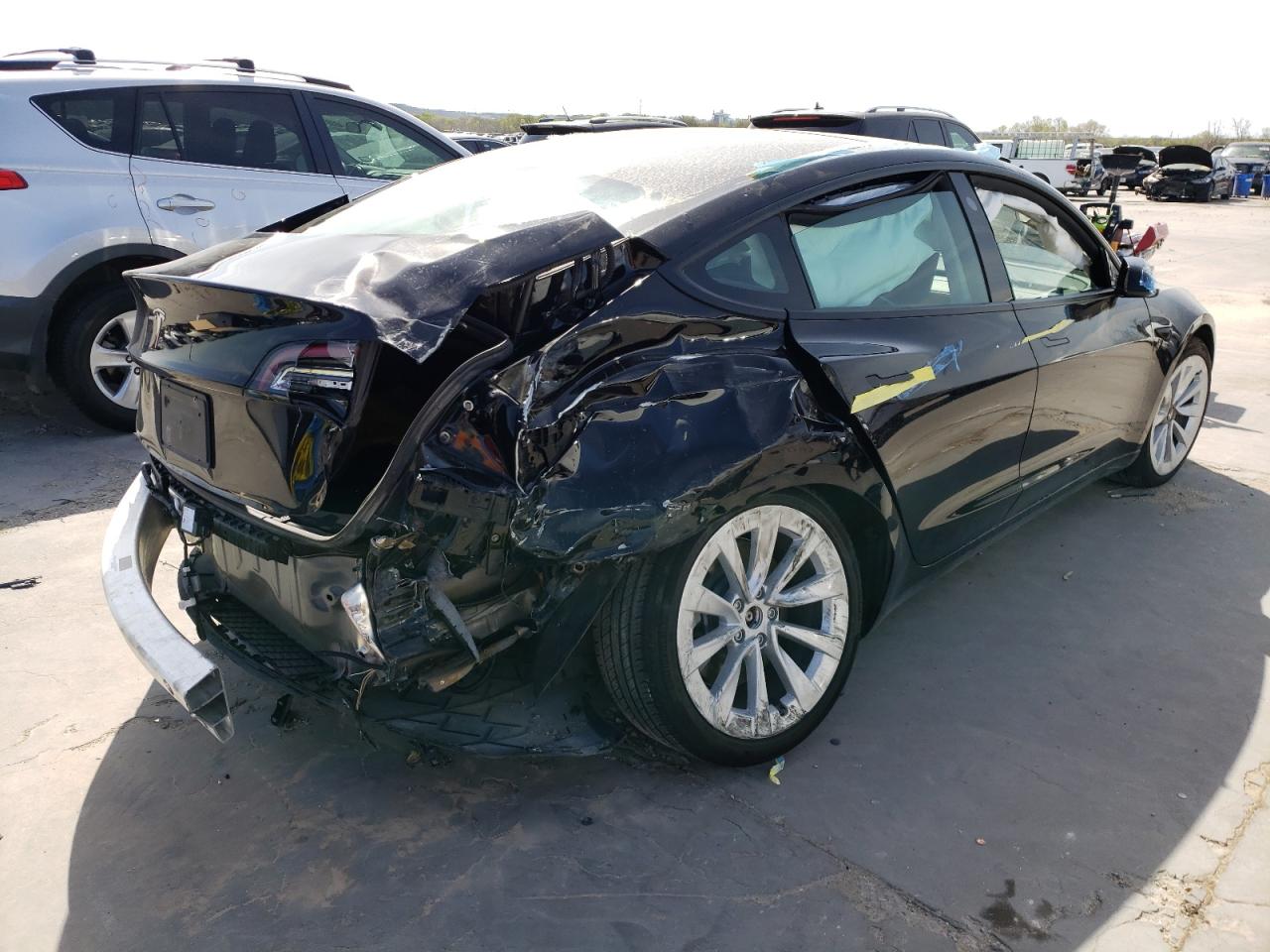 Photo 4 from auction – 2021 TESLA MODEL 3 with VIN 5YJ3E1EAXMF918576