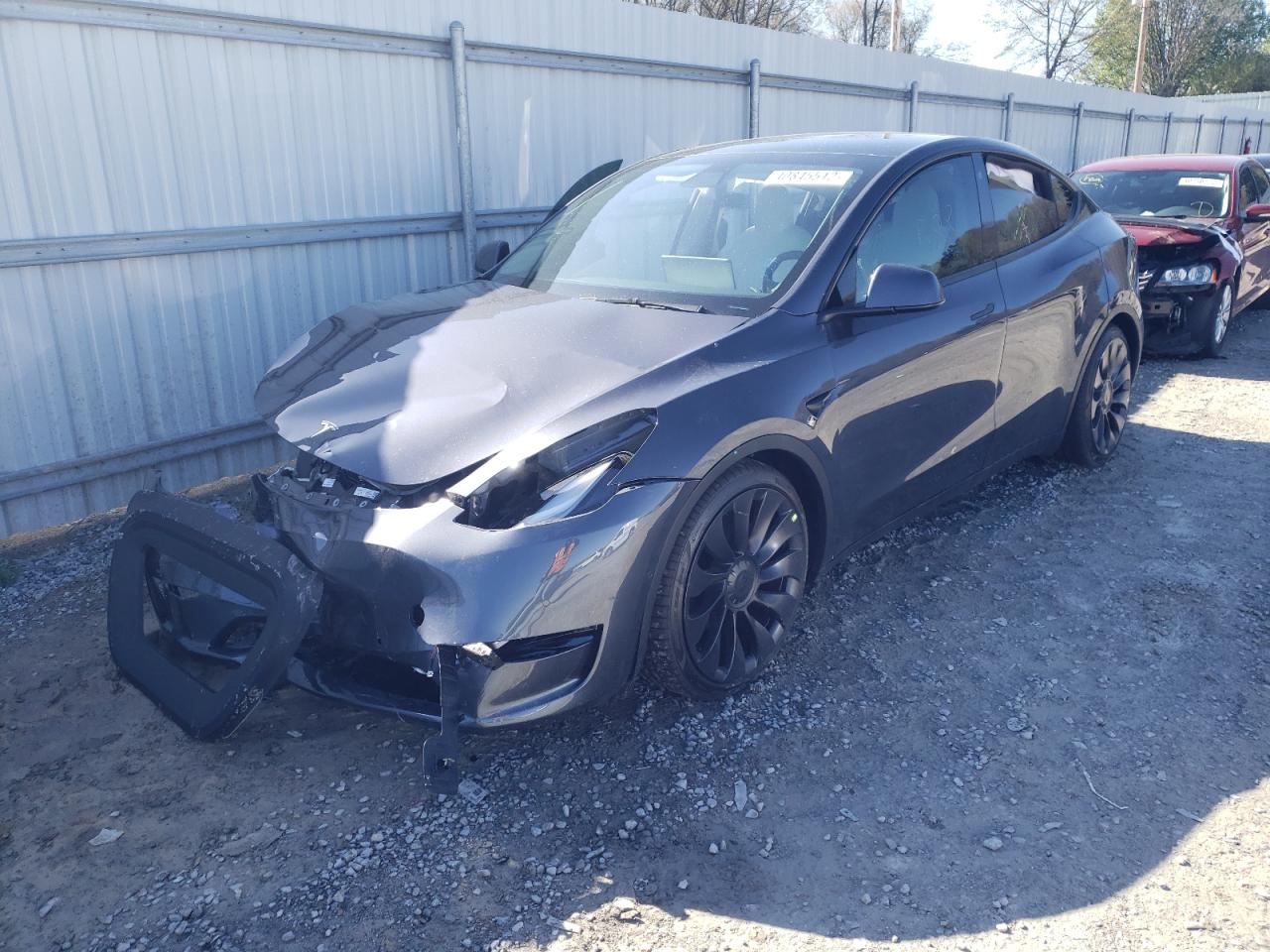 Photo 2 from auction – 2022 TESLA MODEL Y with VIN 7SAYGDEF0NF379225