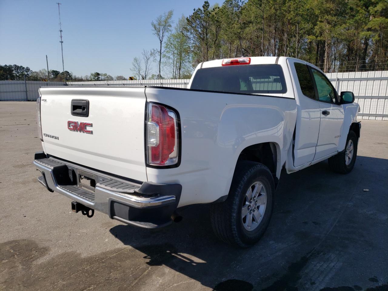 Photo 4 from auction – 2015 GMC CANYON with VIN 1GTH51EAXF1212130