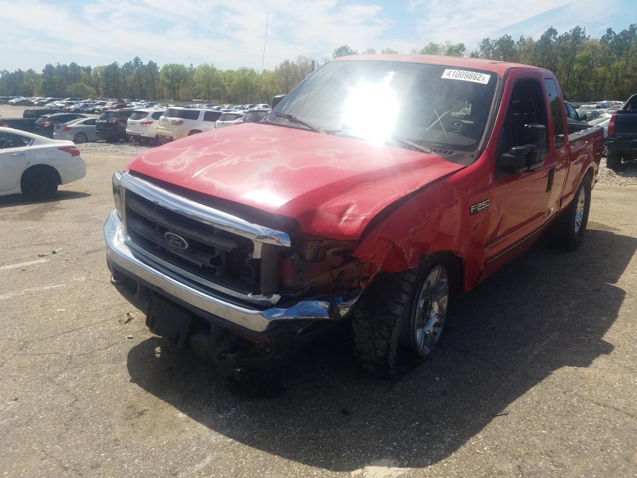Photo 9 from auction – 1999 FORD F-250 with VIN 1FTNX20F7XEE56818