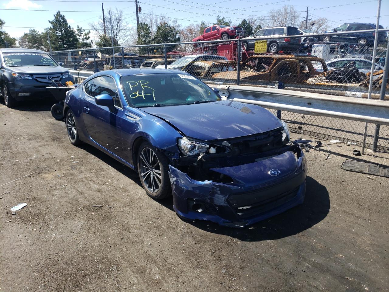 Photo 9 from auction – 2013 SUBARU BRZ 2.0 LI with VIN JF1ZCAC14D1607176
