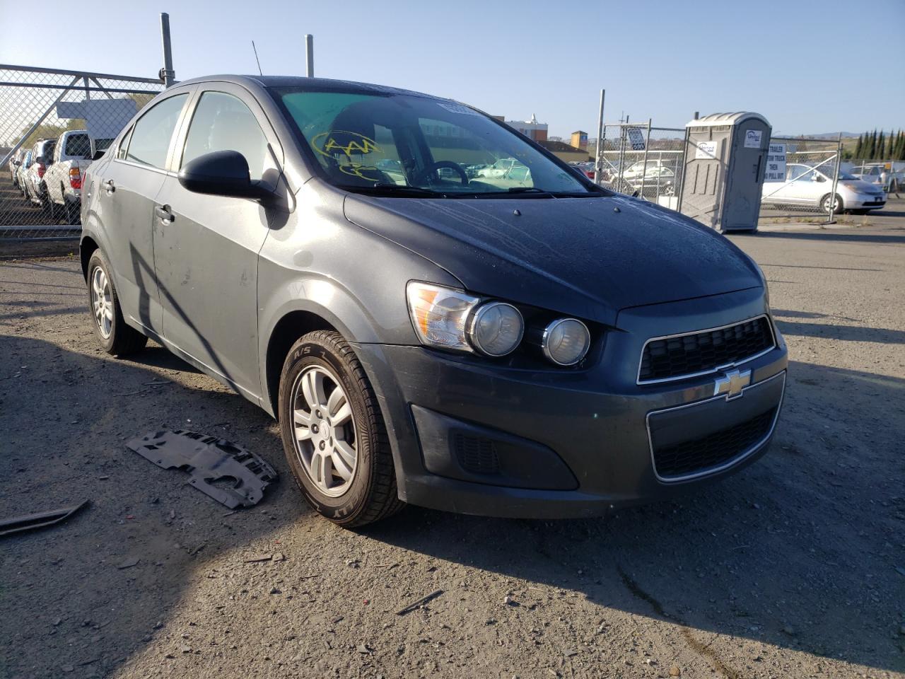 CHEVROLET SONIC LT 2016 with VIN 1G1JC5SH9G4136330 - Photo from auction
