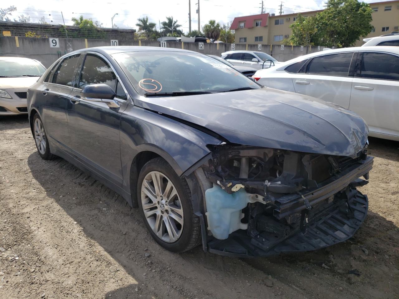 Photo 1 from auction – 2014 LINCOLN MKZ HYBRID with VIN 3LN6L2LU7ER801751