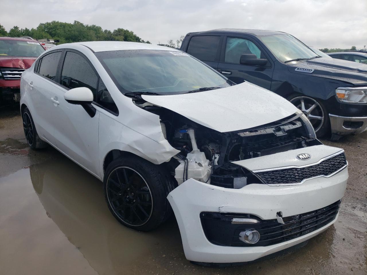 KIA RIO EX 2016 with VIN KNADN4A36G6590826 - Photo from auction