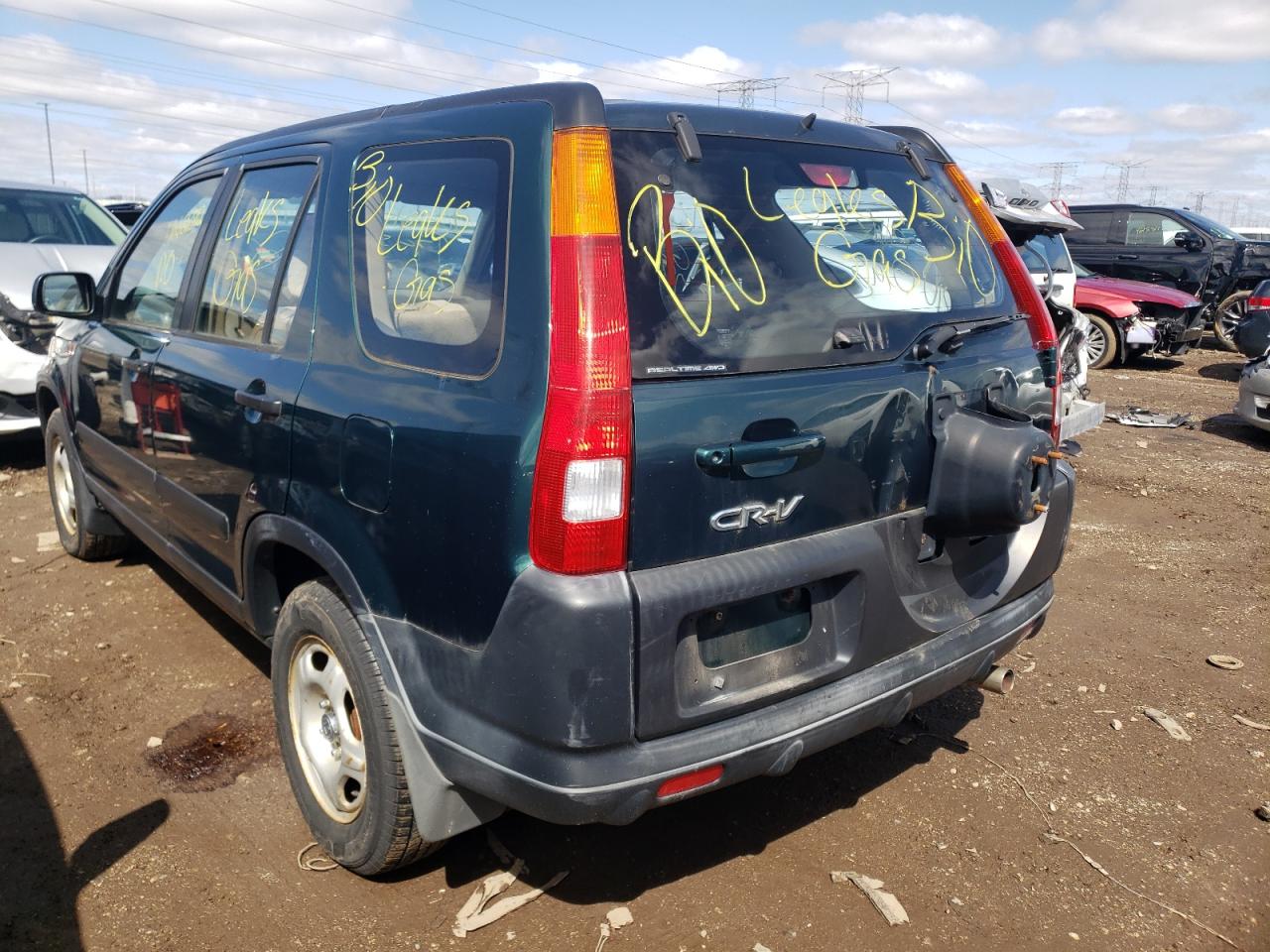 Photo 3 from auction – 2003 HONDA CR-V LX with VIN JHLRD78433C038498