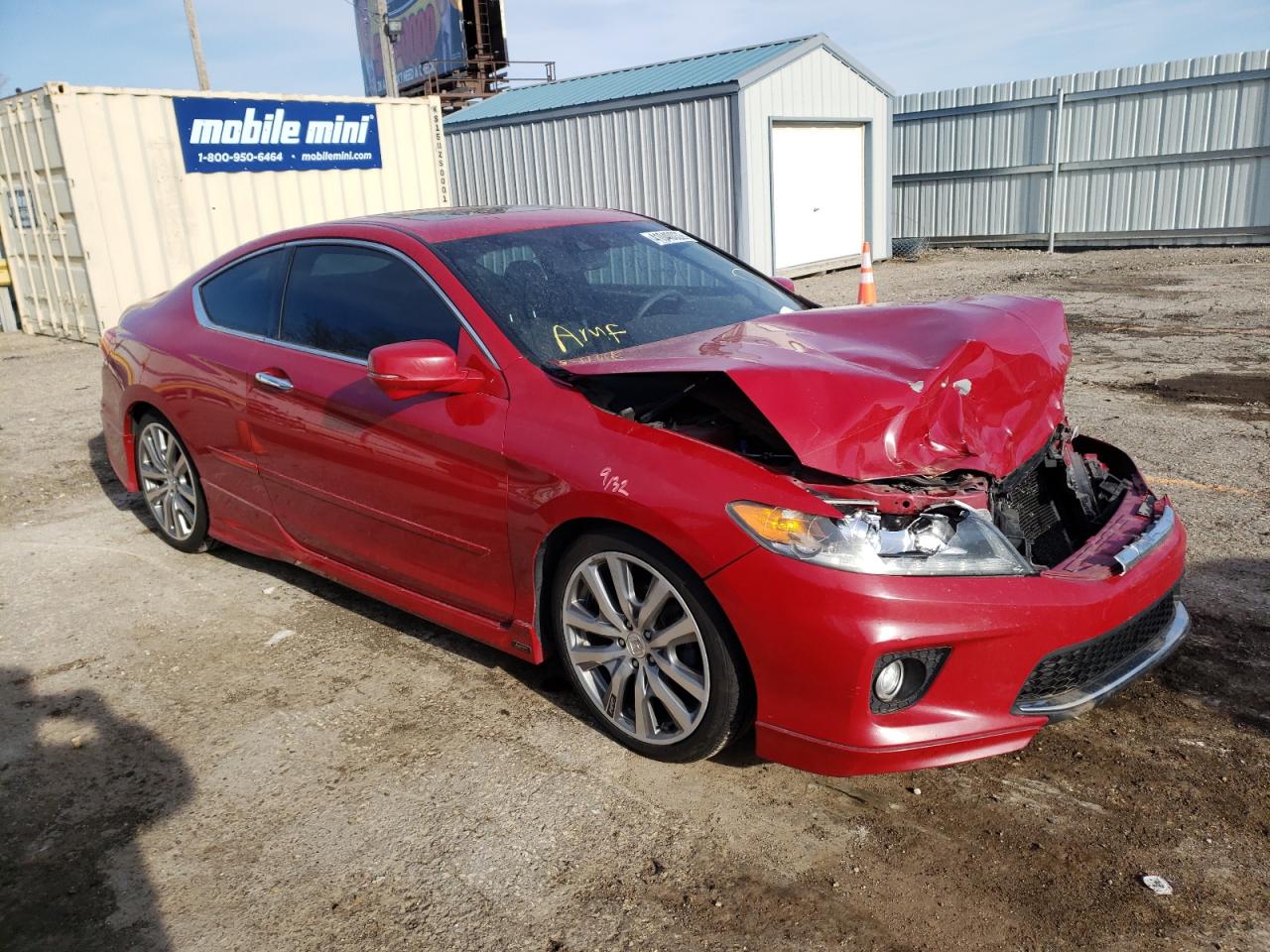 Photo 1 from auction – 2014 HONDA ACCORD EXL with VIN 1HGCT2B80EA001199