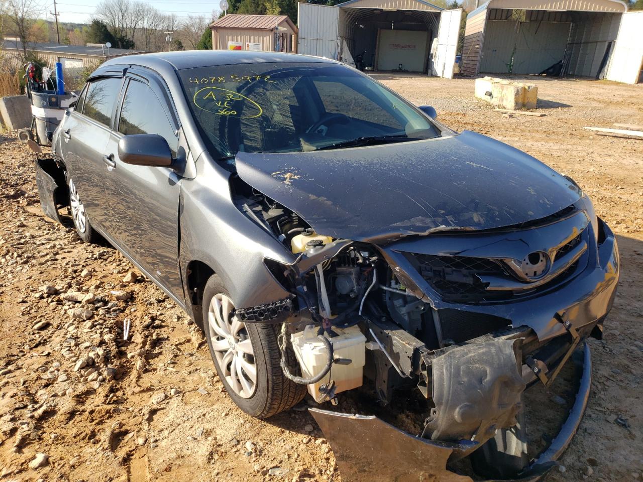 TOYOTA COROLLA BA 2013 with VIN 2T1BU4EE9DC928443 - Photo from auction