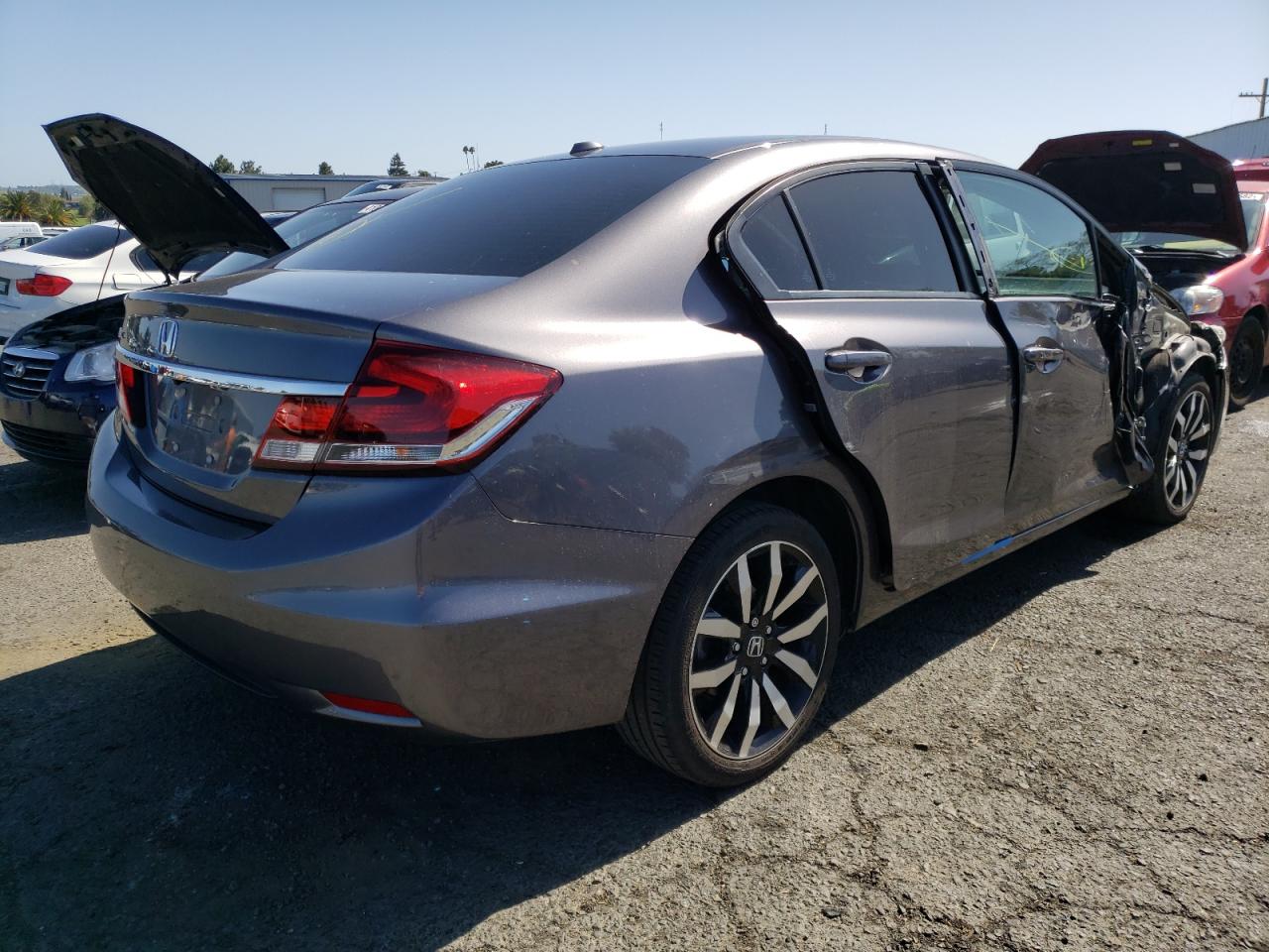 Photo 4 from auction – 2015 HONDA CIVIC EXL with VIN 19XFB2F98FE211176