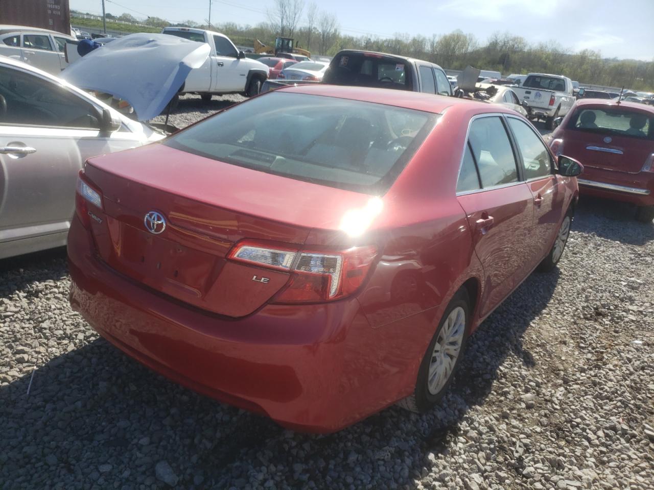 Photo 4 from auction – 2012 TOYOTA CAMRY BASE with VIN 4T1BF1FK5CU540345