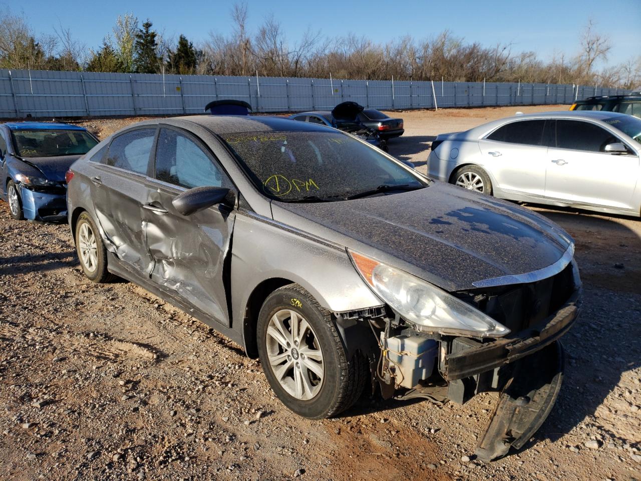 HYUNDAI SONATA GLS 2011 with VIN 5NPEB4AC9BH059828 - Photo from auction