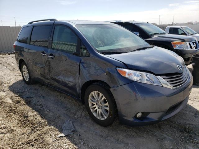 TOYOTA SIENNA XLE 2015 with VIN 5TDYK3DCXFS667828 - Photo from auction
