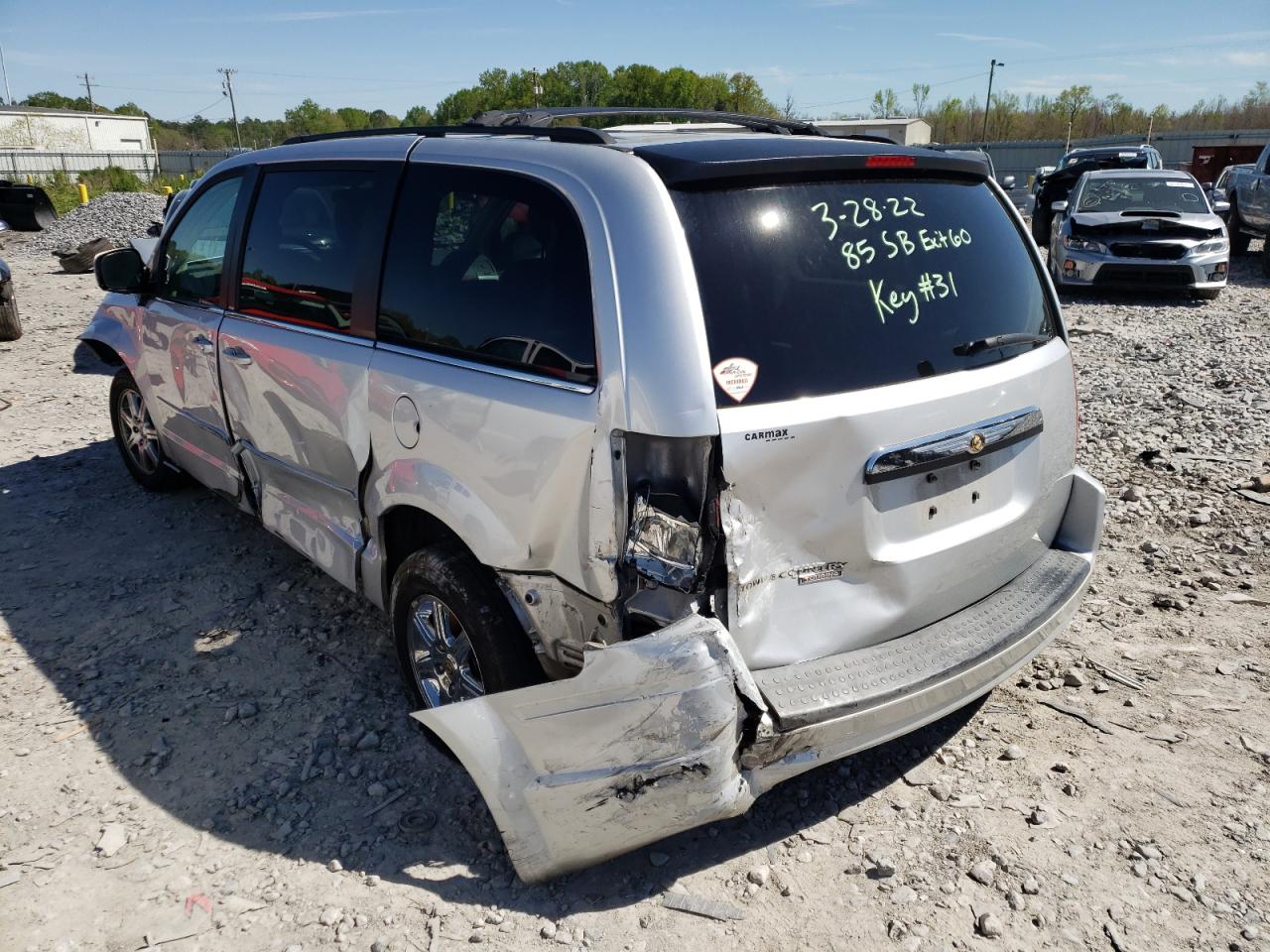 Photo 3 from auction – 2008 CHRYSLER TOWN & COU with VIN 2A8HR54P48R657455