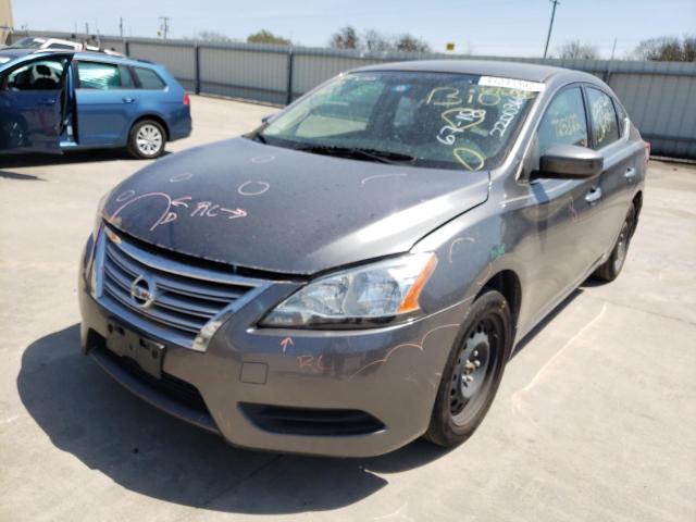 Photo 2 from auction – 2015 NISSAN SENTRA S with VIN 3N1AB7AP6FL670945