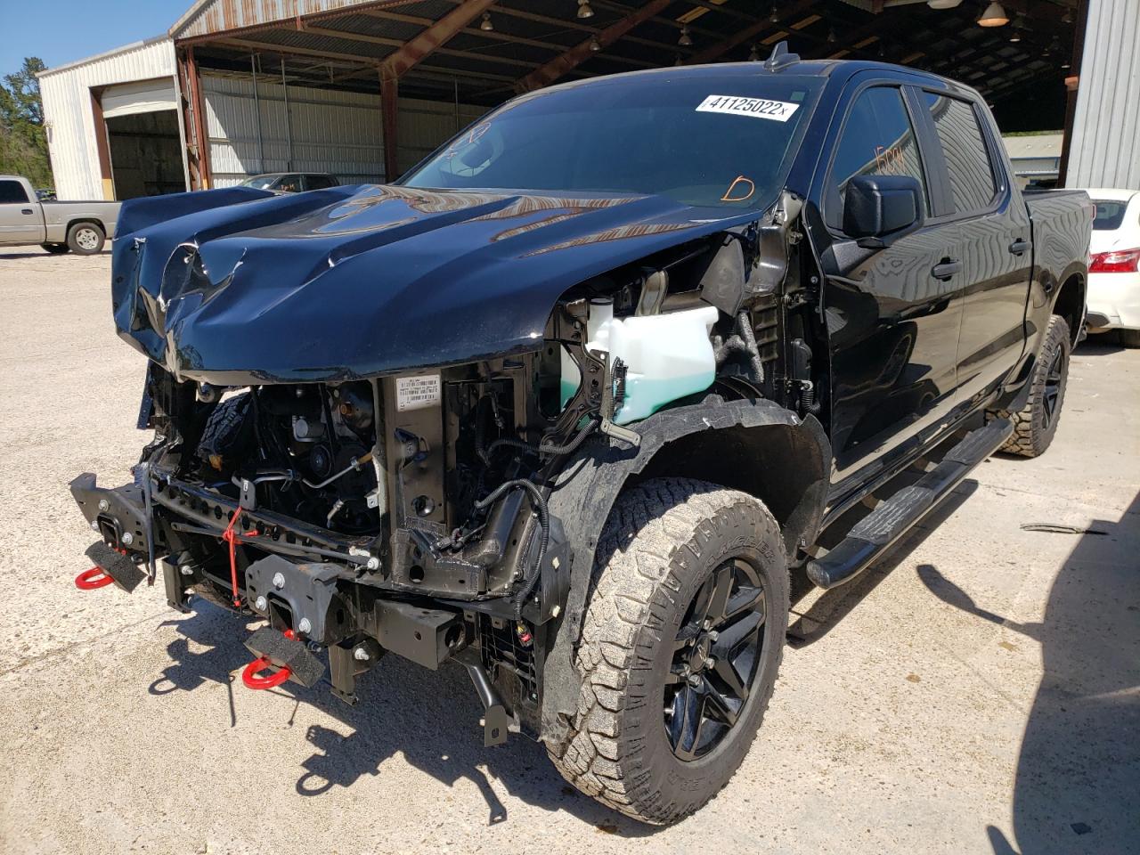 Photo 2 from auction – 2021 CHEVROLET SILVERADO with VIN 1GCPYCEF2MZ285713