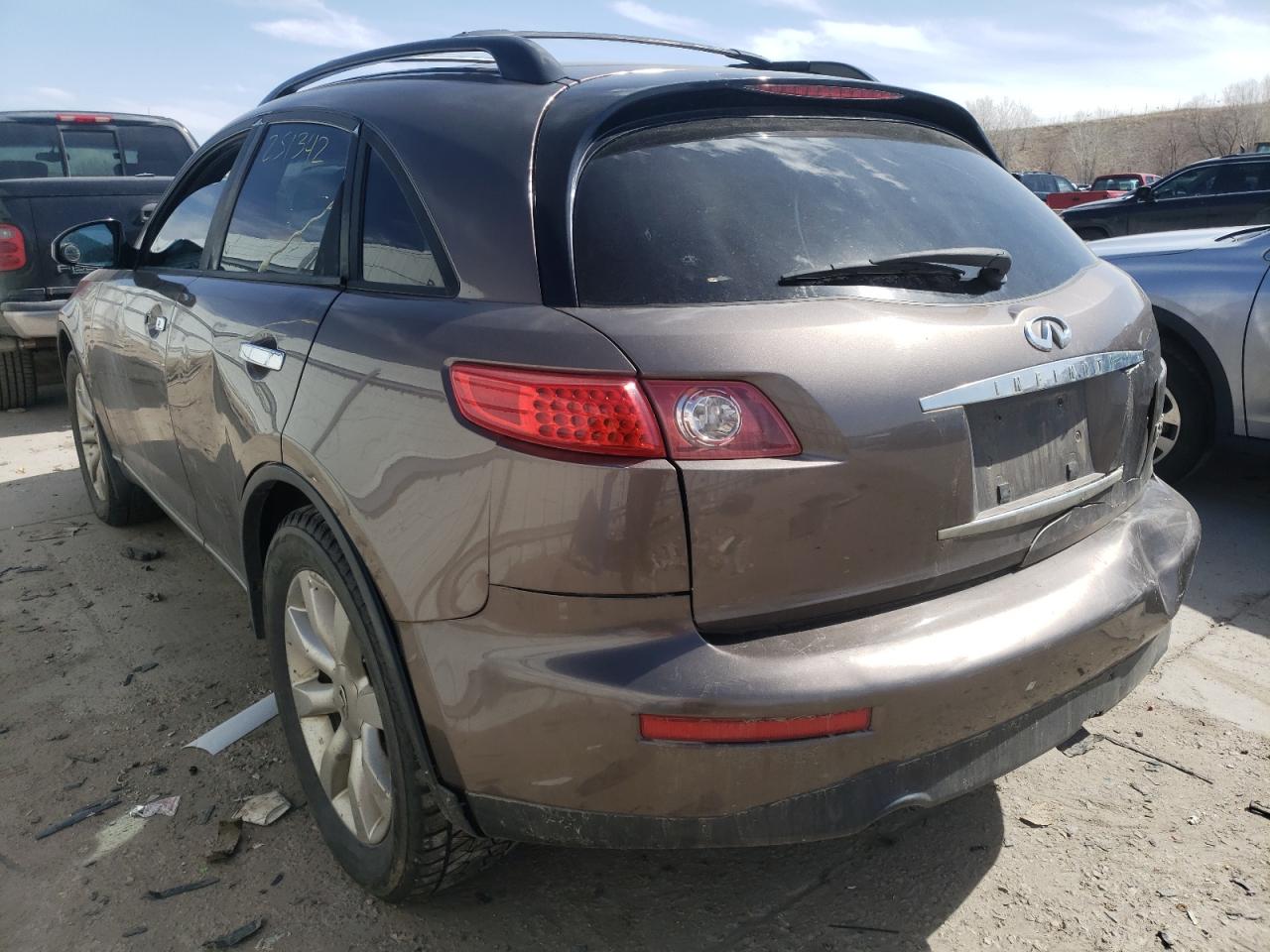 Photo 3 from auction – 2003 INFINITI FX35 with VIN JNRAS08W23X203457