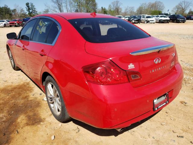 Photo 3 from auction – 2012 INFINITI G37 BASE with VIN JN1CV6AP3CM621553