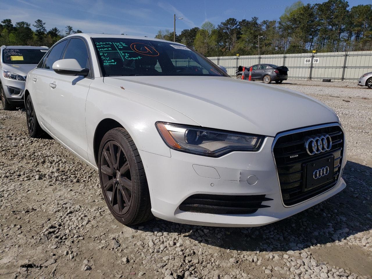 AUDI A6 PREMIUM 2014 with VIN WAUGFAFC7EN118977 - Photo from auction