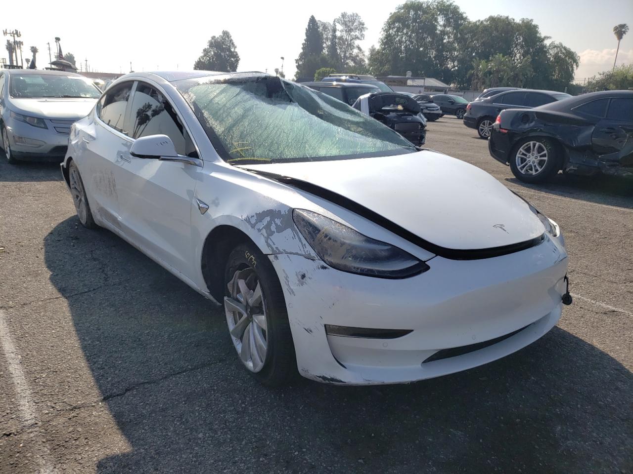TESLA MODEL 3 2018 with VIN 5YJ3E1EA1JF009959 - Photo from auction
